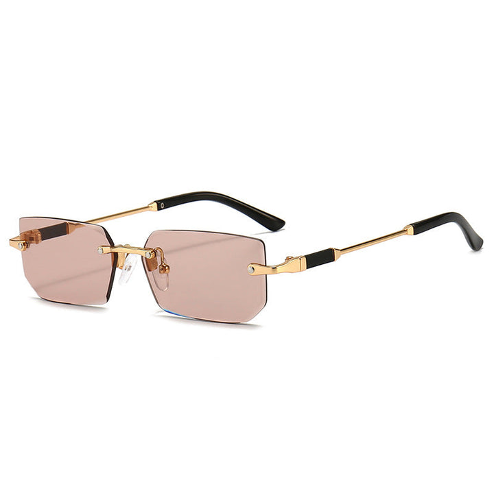 Ladies elegant and fashionable sunglasses with transparent frame Kalsten