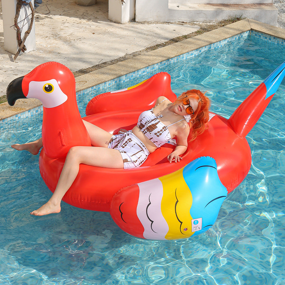 Women Inflatable Flamingo Swim Island Kalsten