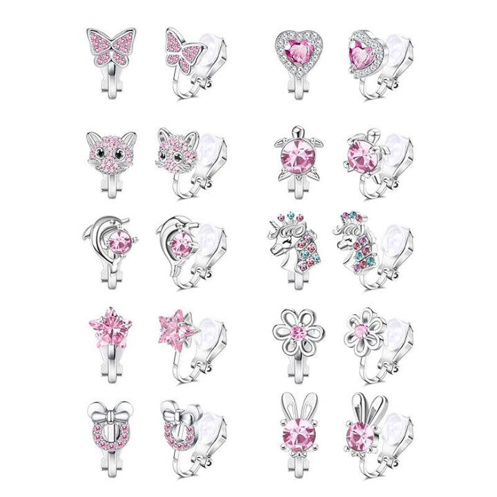 Charming Clip-On Earrings Set Kalsten