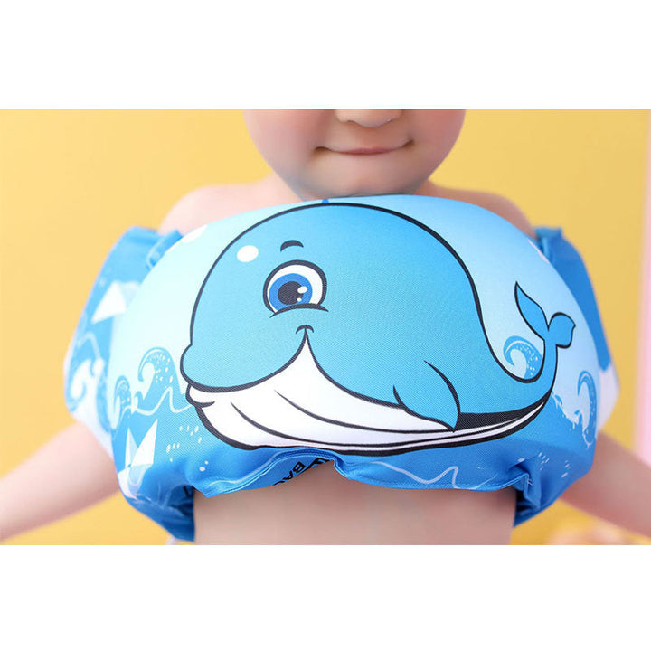 Women's Inflatable Swim Aid with Colorful Flamingo Design Kalsten