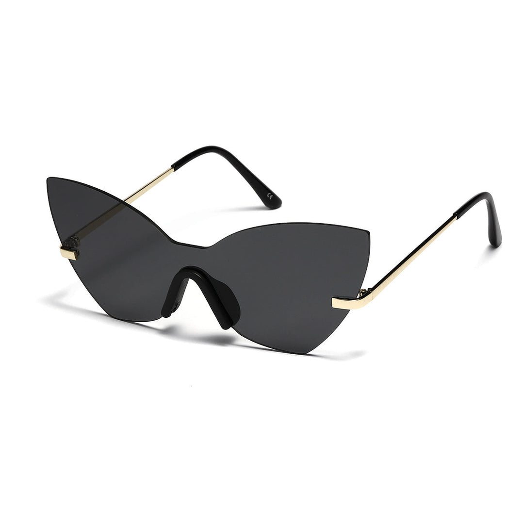 Women's extravagant Cat-Eye sunglasses with high-quality metal frame Kalsten