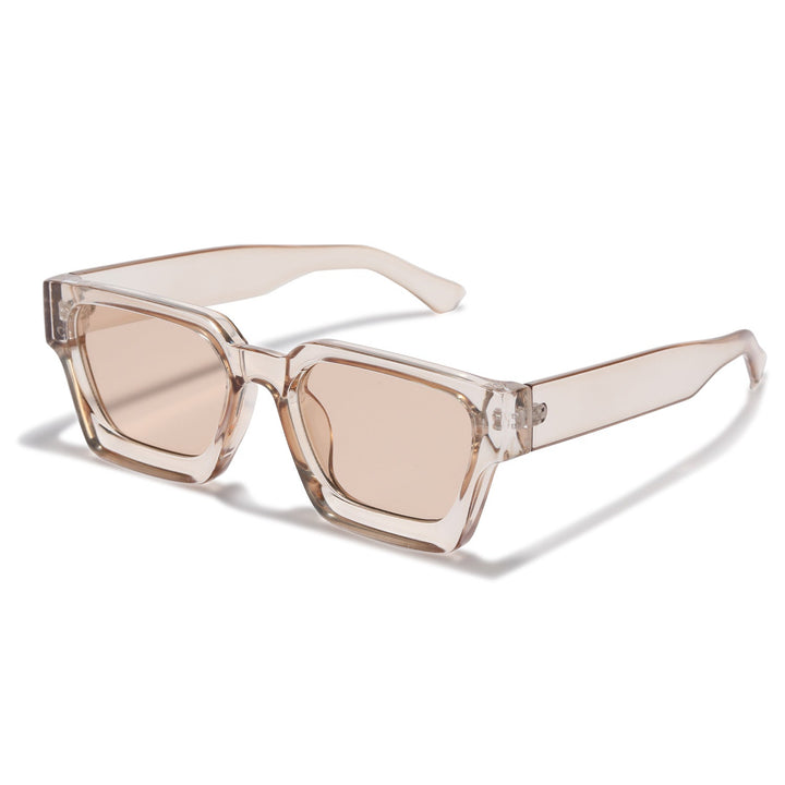 Women's fashionable sunglasses with clear frame and gradient lenses Kalsten