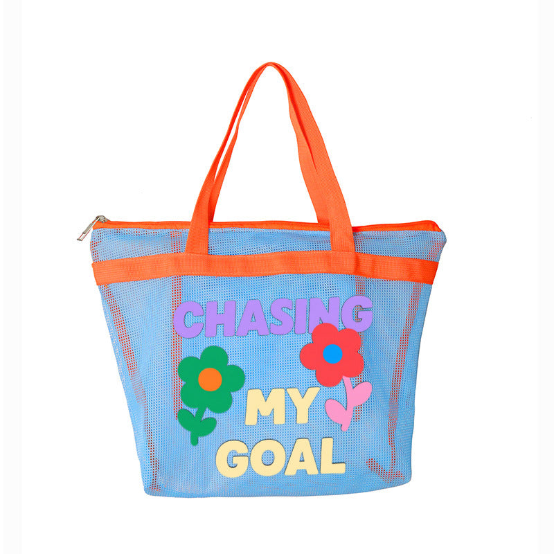 Casual Beach Bag in Playful Design Kalsten