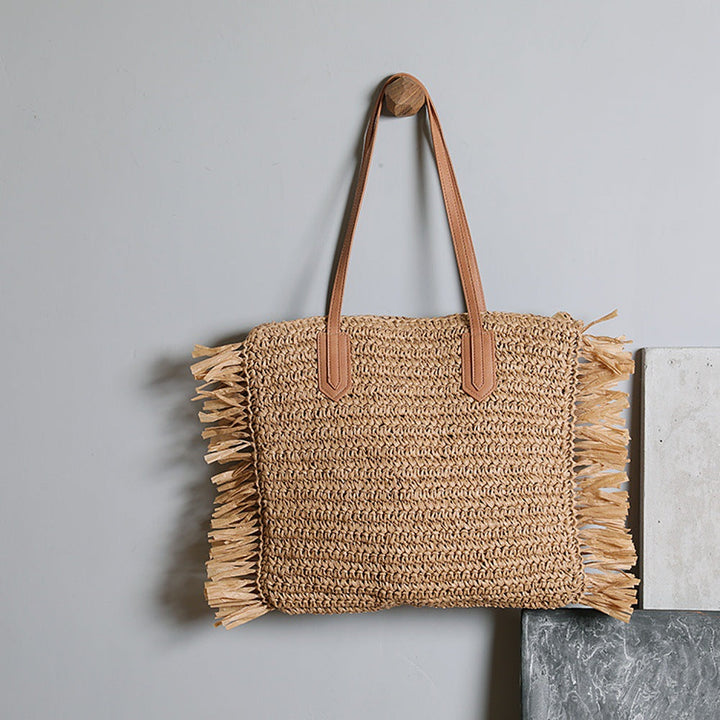 Elegant bag with fringes Kalsten