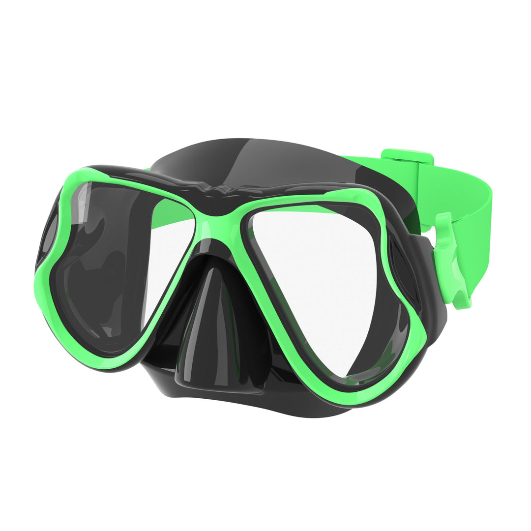 High-quality diving mask with flexible silicone rim and wide field of view Kalsten