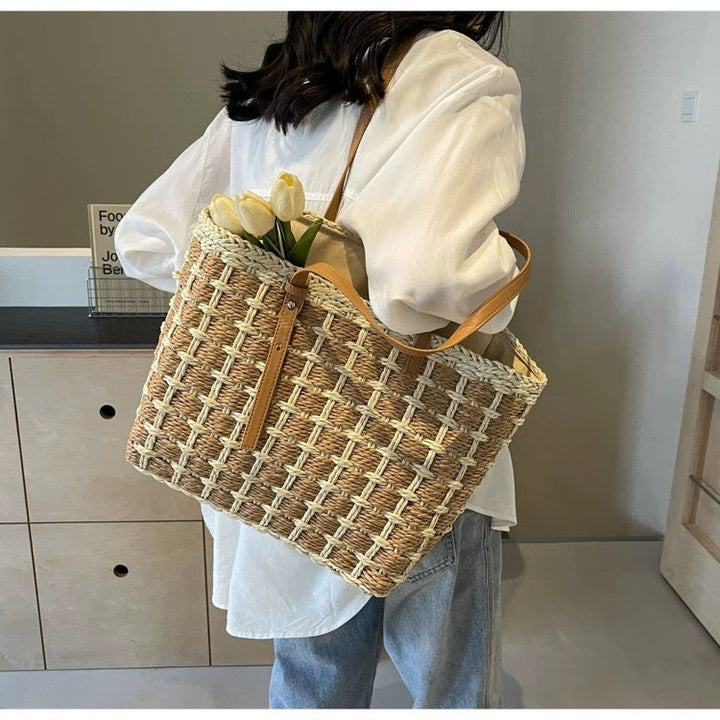 Handwoven basket bag Kalsten