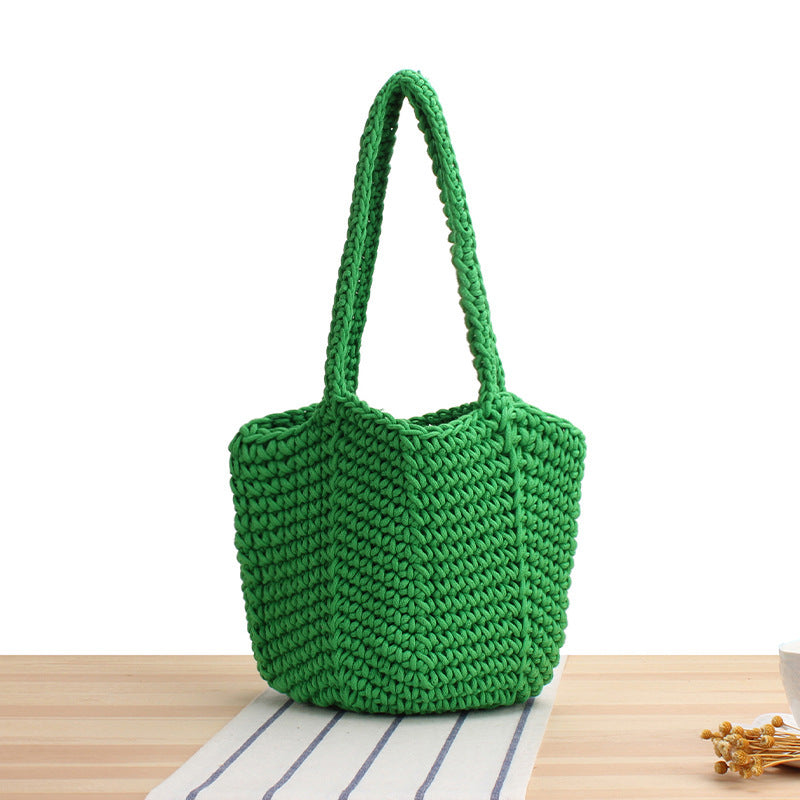 Braided Beach Bag in Modern Style Kalsten