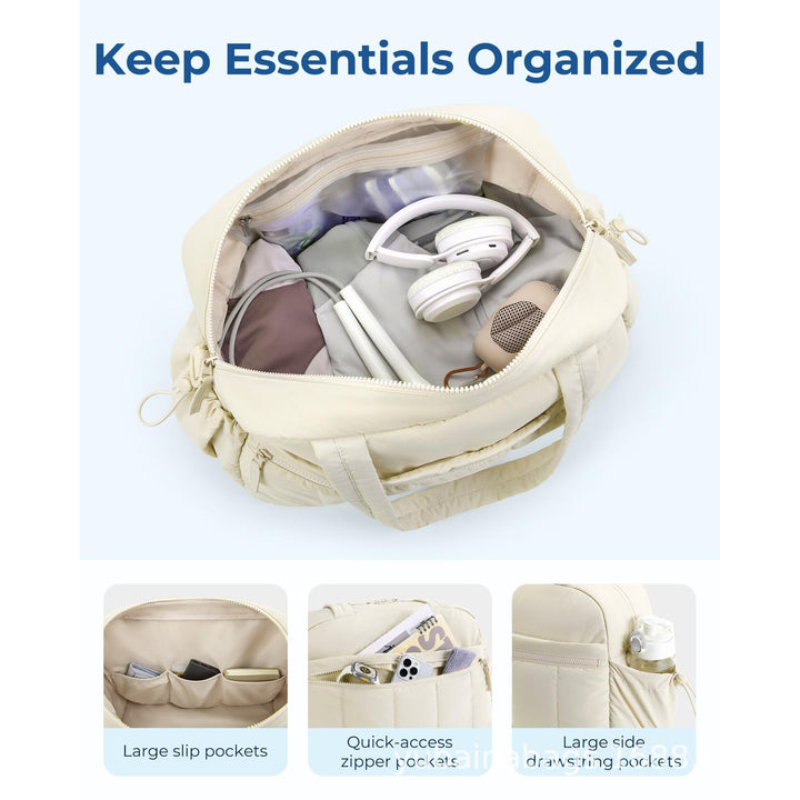 Padded travel bag with practical compartments Kalsten