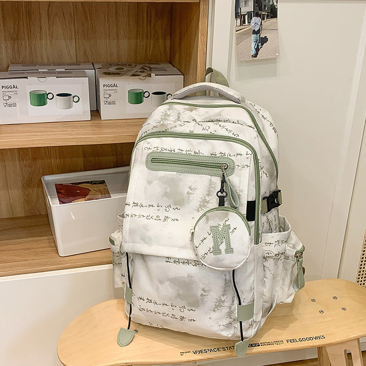 Fashionable Multi-Compartment School Backpack