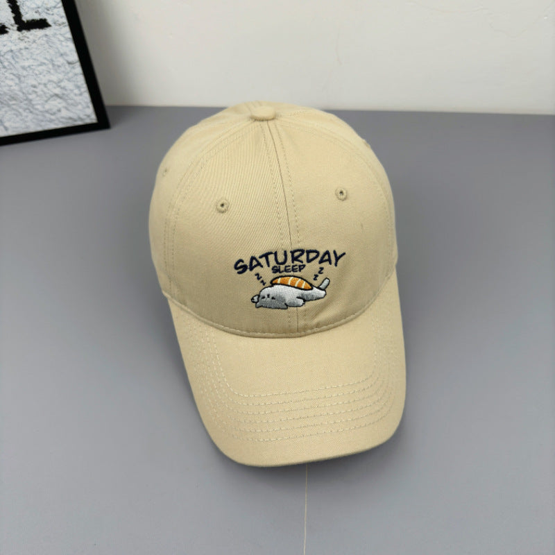 Unisex Playful Embroidered Cap Kalsten