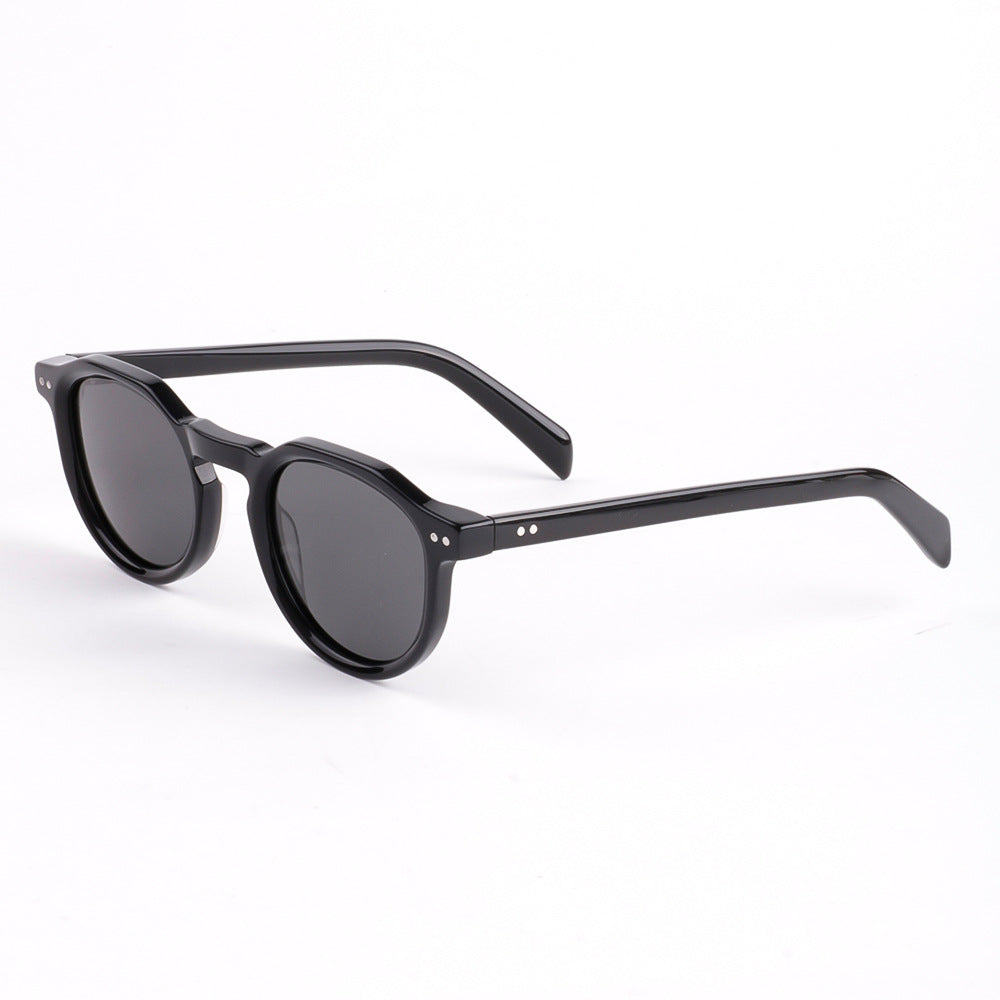 Ladies' fashionable sunglasses with stylish round frame and UV protection Kalsten