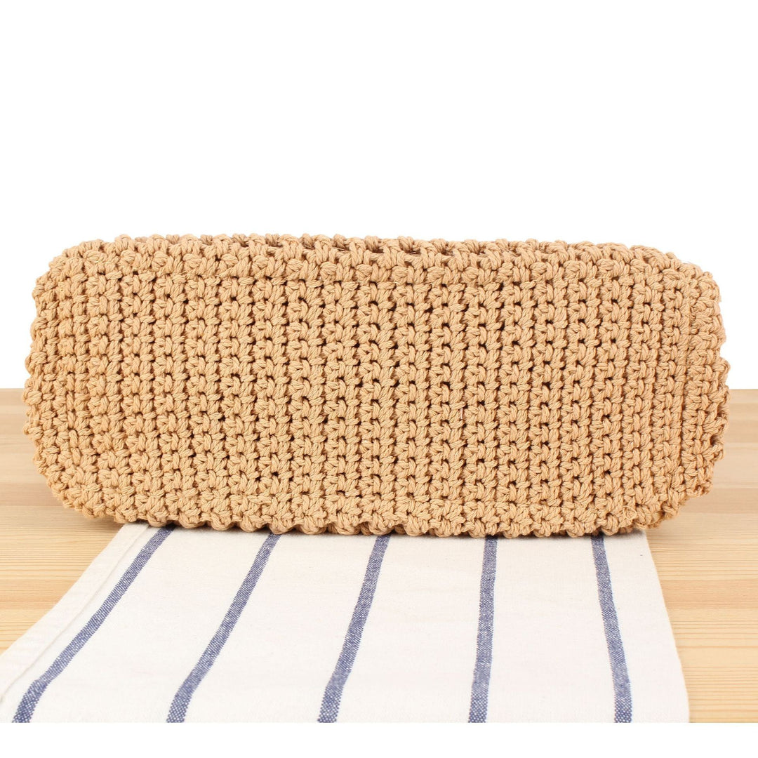 Hobo Bag Made of Handwoven Natural Material Kalsten
