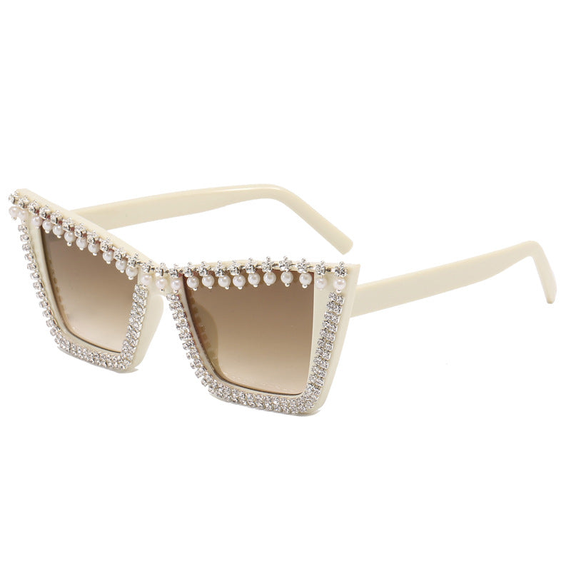 Ladies Glamorous Designer Sunglasses with Sparkling Frame Kalsten