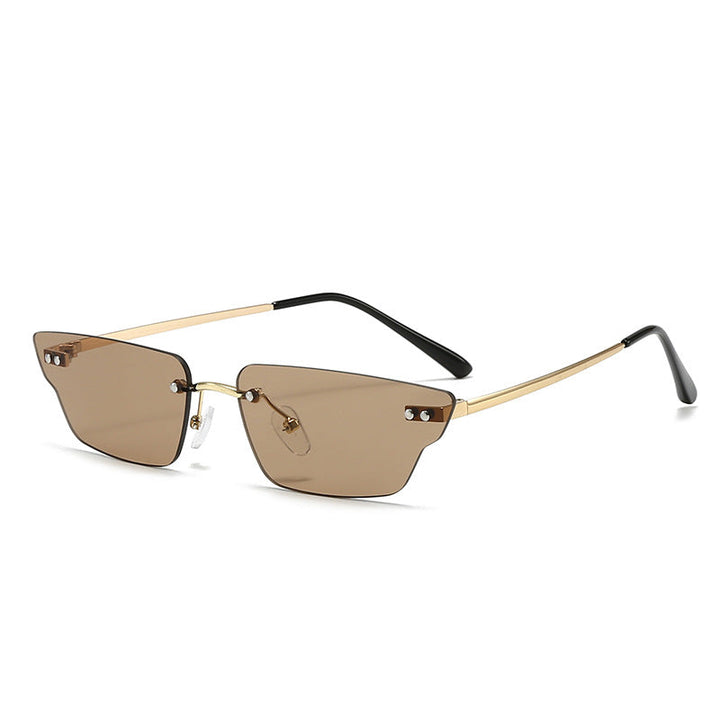 Women futuristic geometric sunglasses Kalsten