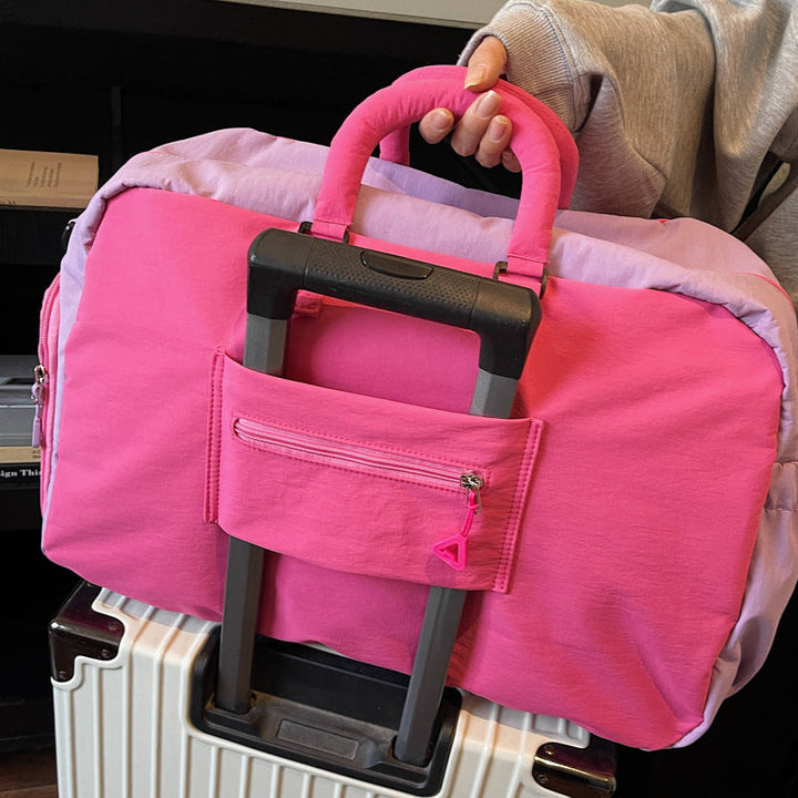 Travel bag with cute plush bear Kalsten