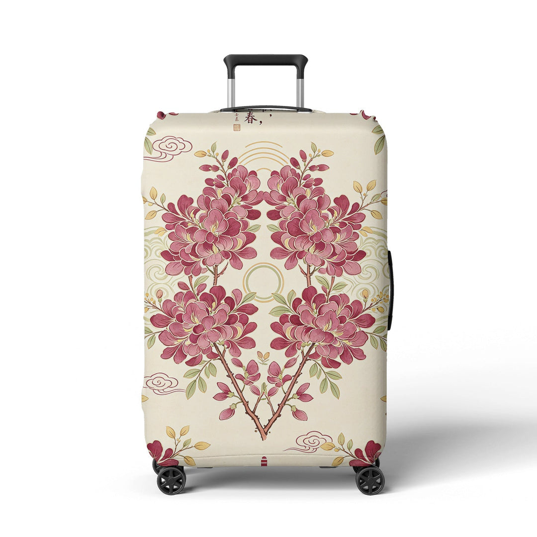 Women Hard Shell Suitcase in Elegant Bamboo Design Kalsten