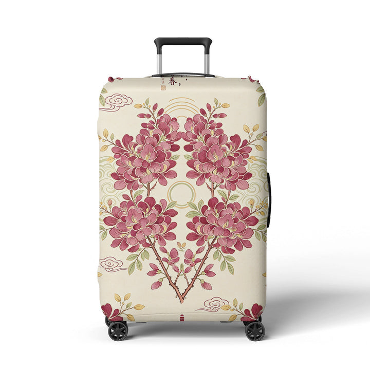 Women Hard Shell Suitcase in Elegant Bamboo Design Kalsten