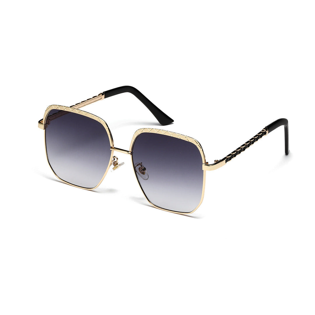 Women's fashionable oversized sunglasses in geometric design Kalsten