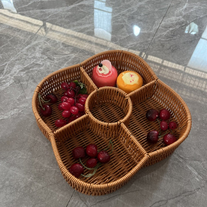 Women Decorative Basket with Wavy Shape Kalsten