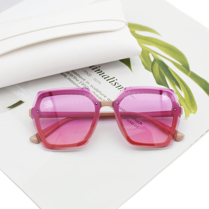Women's oversized geometric sunglasses Kalsten