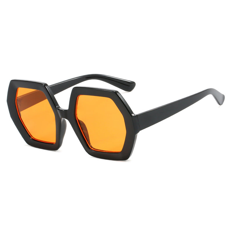Women innovative hexagonal sunglasses Kalsten