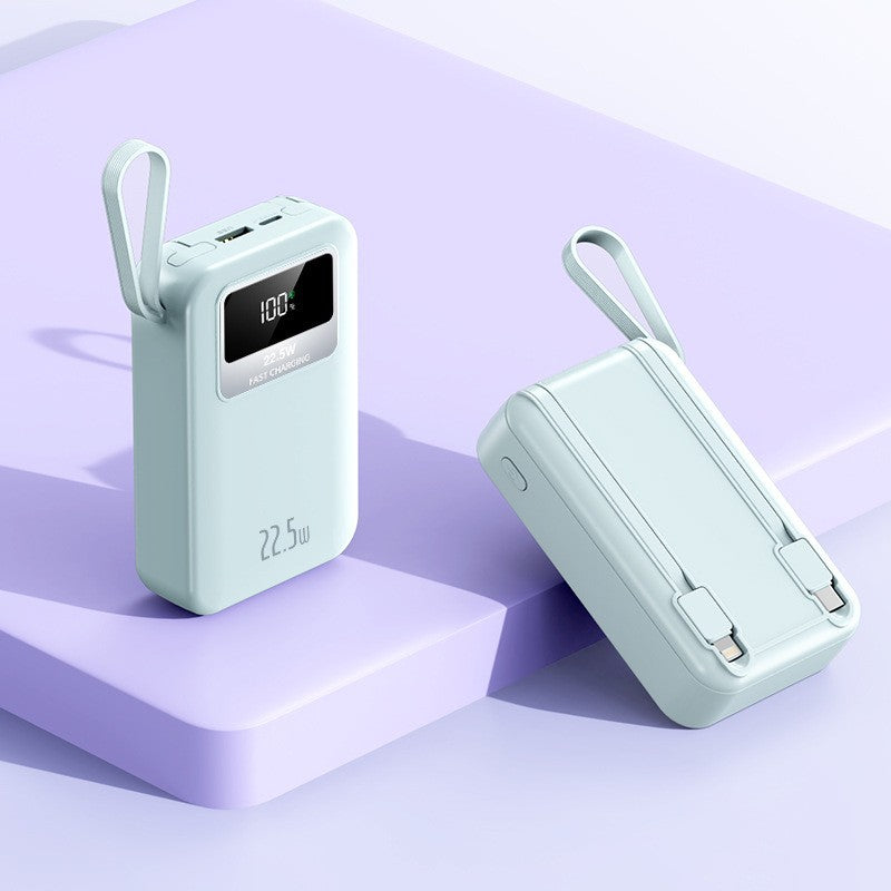 Portable power bank with intelligent fast charging function and LED display Kalsten