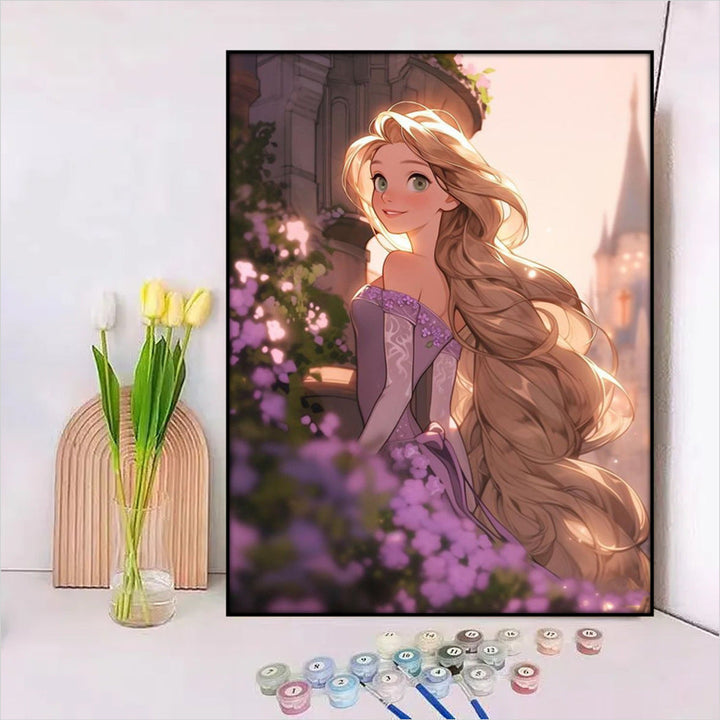 Disney-Inspired DIY Paint by Numbers Canvas Kit Kalsten