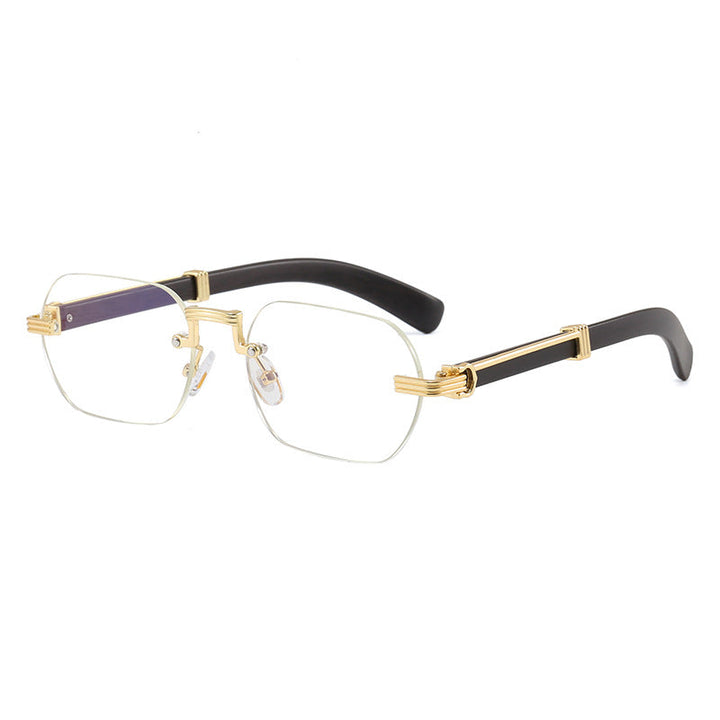 Women's Geometric Designer Sunglasses with Luxurious Metal Frame Kalsten