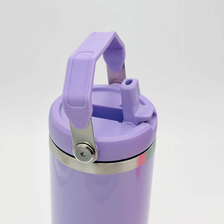 Women's insulating mug with practical folding handles Kalsten