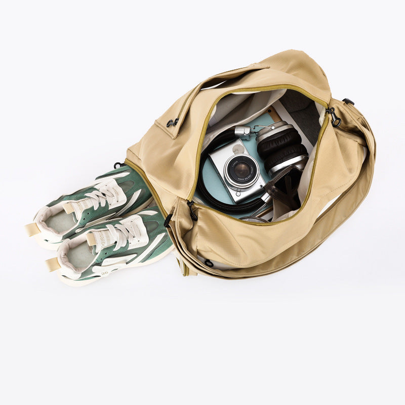 Sporty Shoulder Bag With Multiple Compartments Kalsten