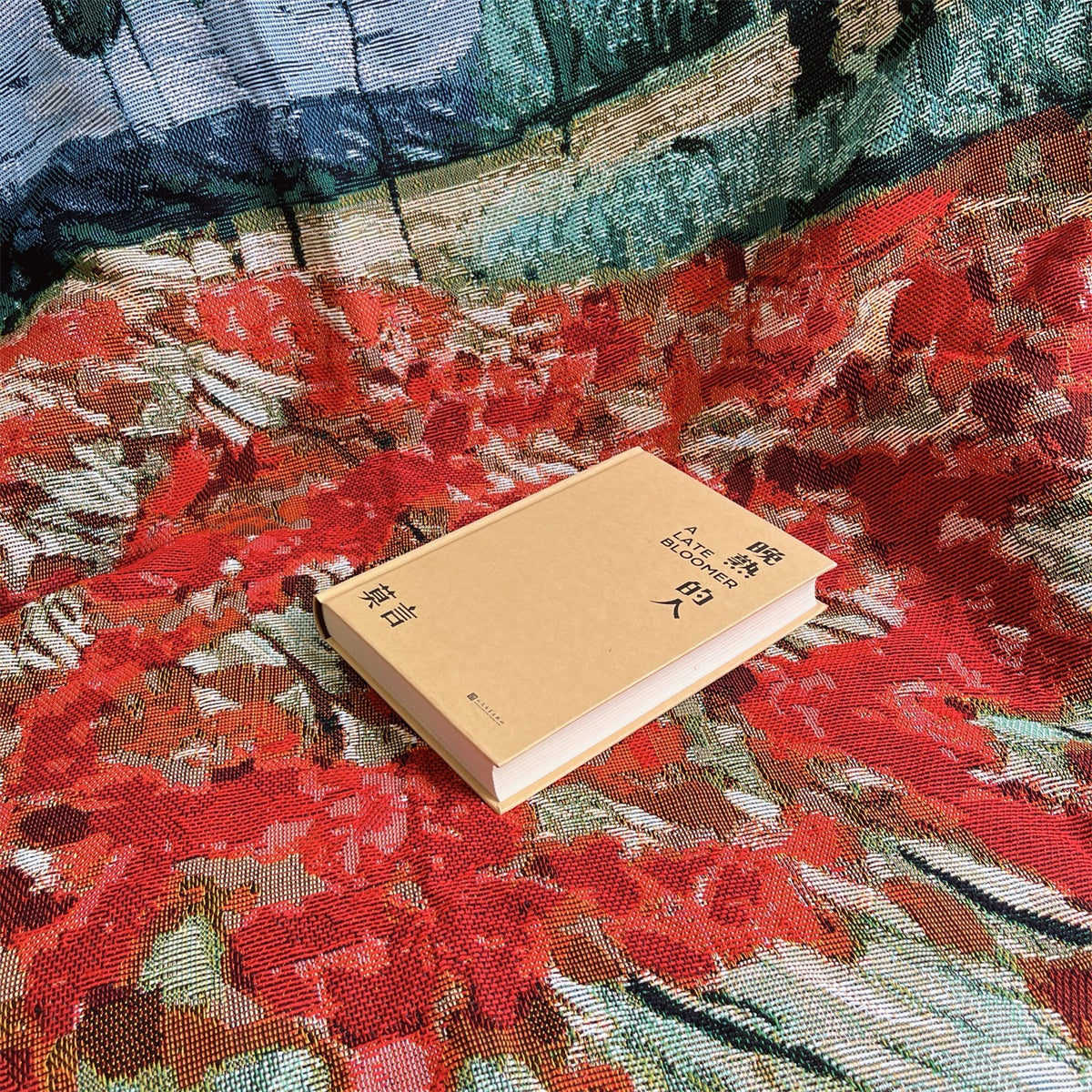 Artistic Landscape Pattern Throw Blanket