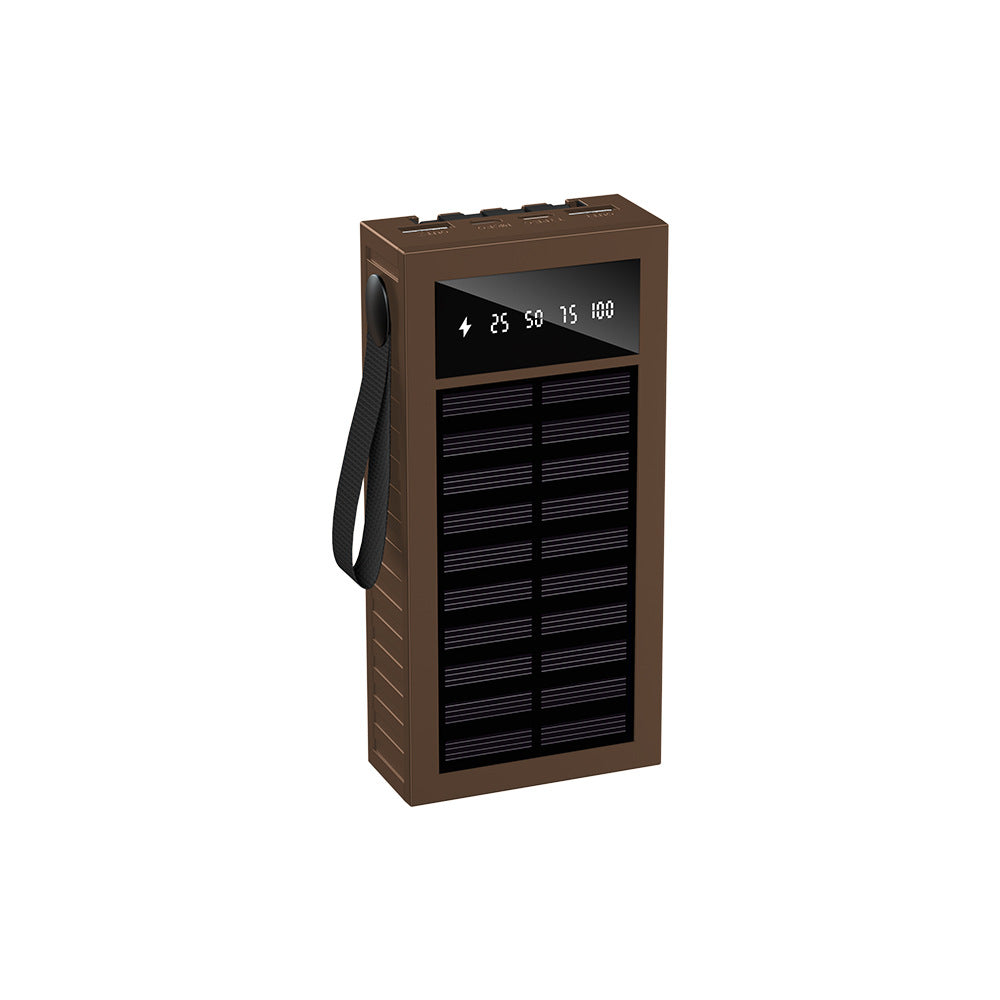 Portable Solar Power Bank with Multifunctional Charging Indicator Kalsten
