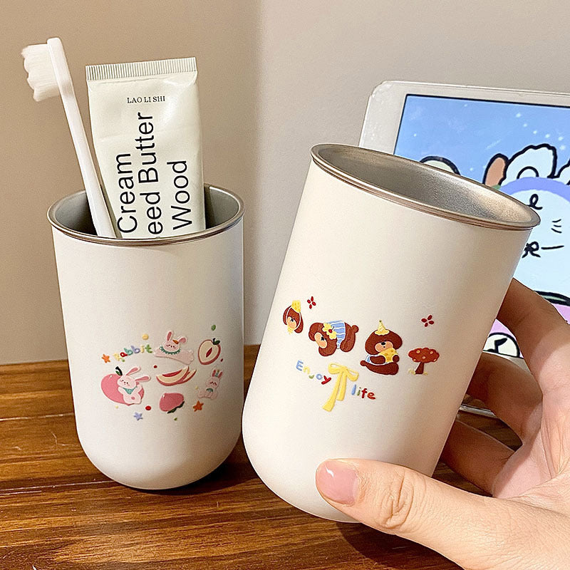 Stainless steel cup with funny animal design Kalsten