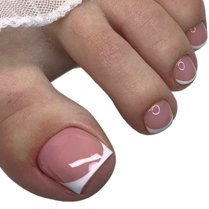French Tip Gel Nail Art Kalsten