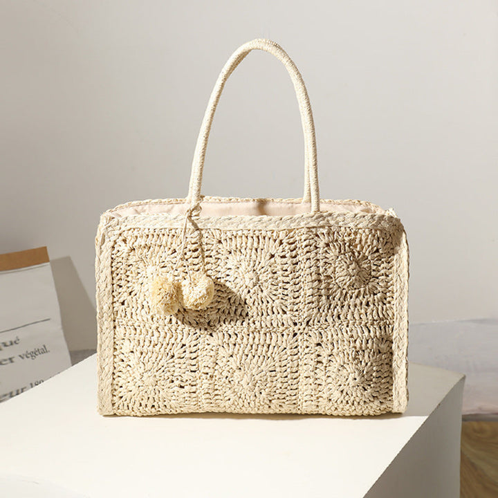 Handcrafted Macrame Beach Bag Kalsten