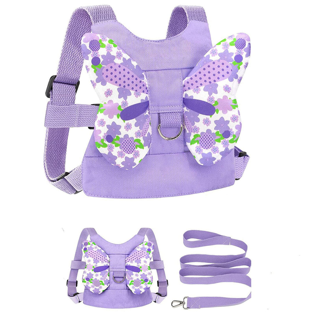 Butterfly-Themed Toddler Harness Backpack Kalsten
