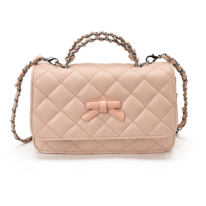 Quilted Bow-Detail Crossbody Bag Kalsten