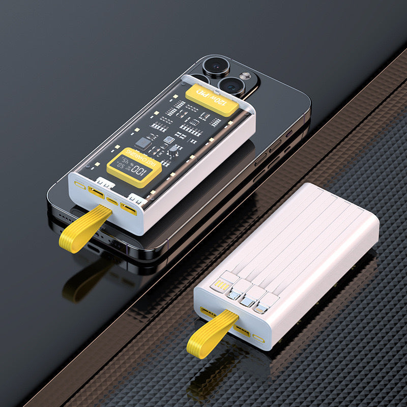 Portable power bank with state-of-the-art charging insight and USB-C support Kalsten