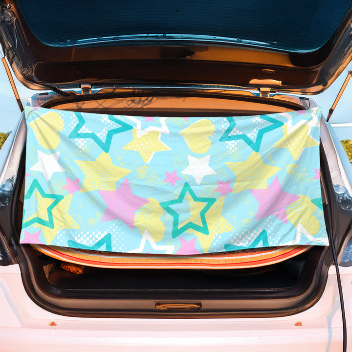 Multifunctional beach towel with cheerful fruit pattern Kalsten