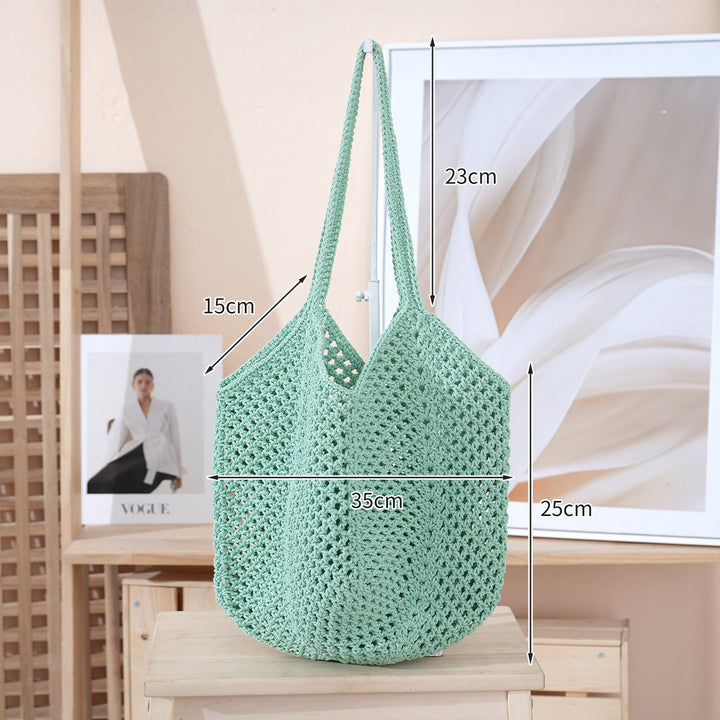 Handcrafted mesh tote bag Kalsten