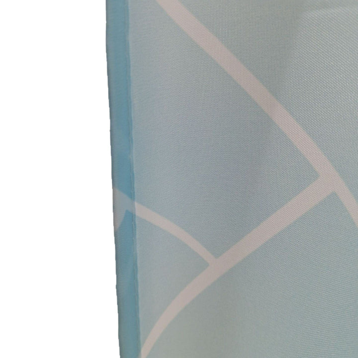 Geo-Patterned Shower Curtain Kalsten