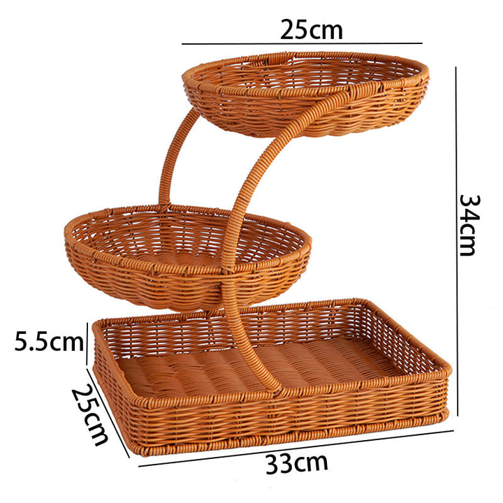 Ladies two-tier fruit bowl Kalsten