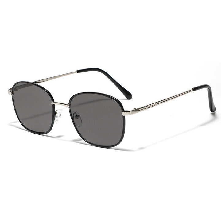 Ladies stylish square sunglasses with elegant metal frame Kalsten