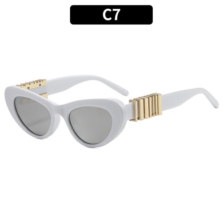 Women's Designer Sunglasses with Luxurious Metal Frame and Stylish Decorations Kalsten