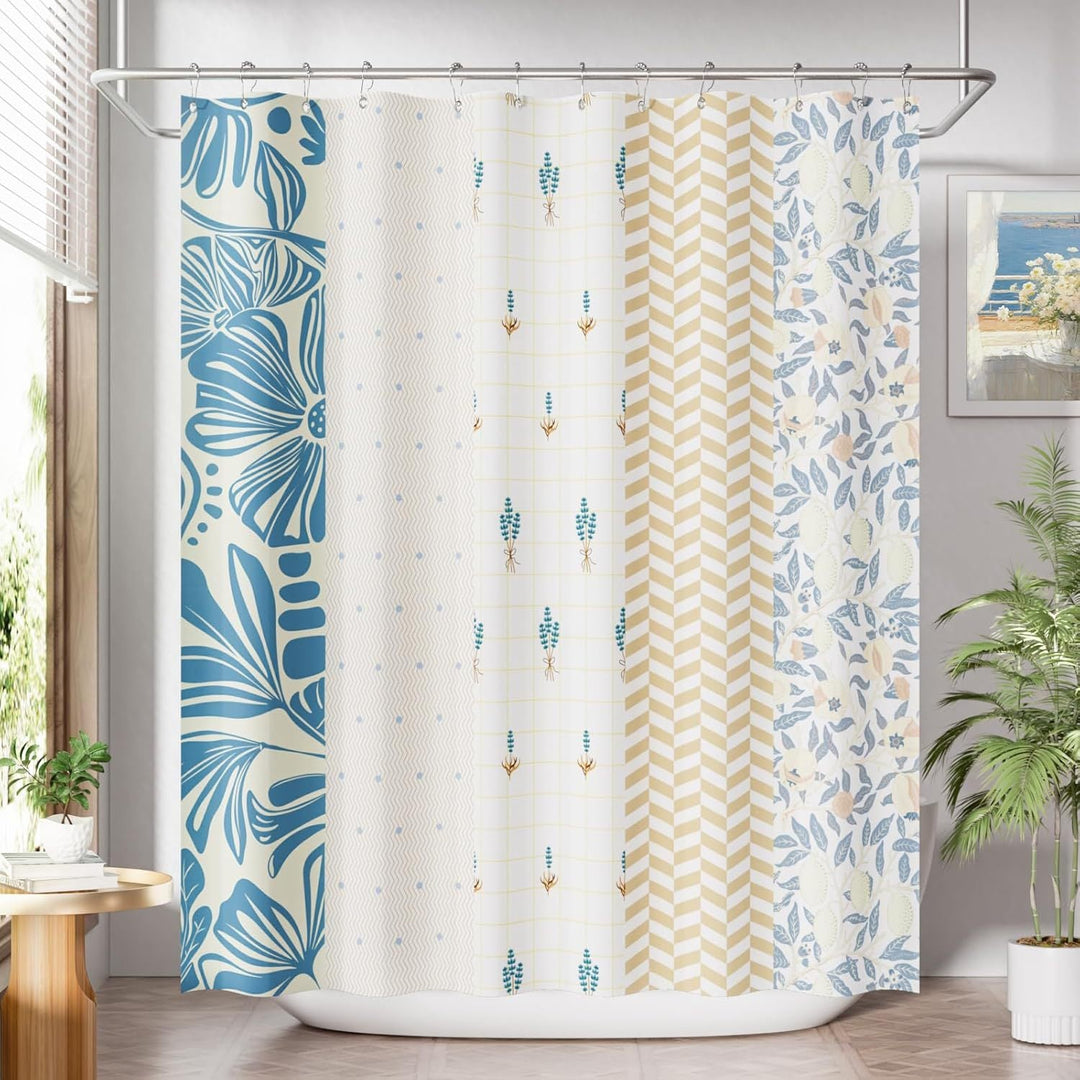 Modern Striped Shower Curtain Kalsten