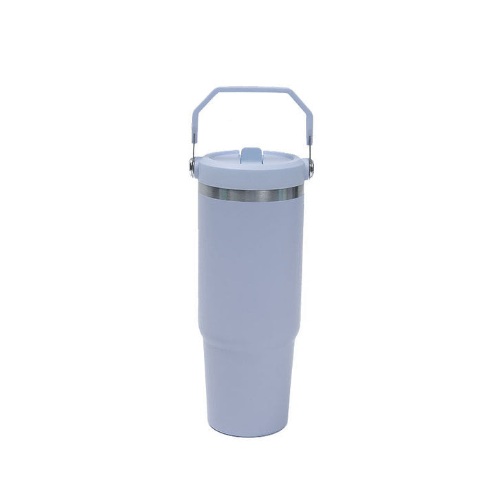 Unisex insulated cup with stable handling and practical folding device Kalsten