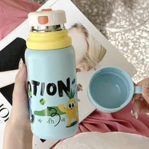 Women's insulated bottle with cheerful polka dot pattern Kalsten