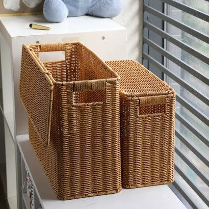 Unisex decorative rattan storage box Kalsten