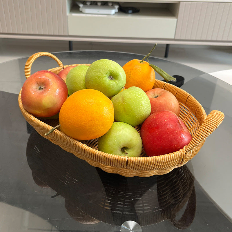 Women Oval Basket with Handles Kalsten