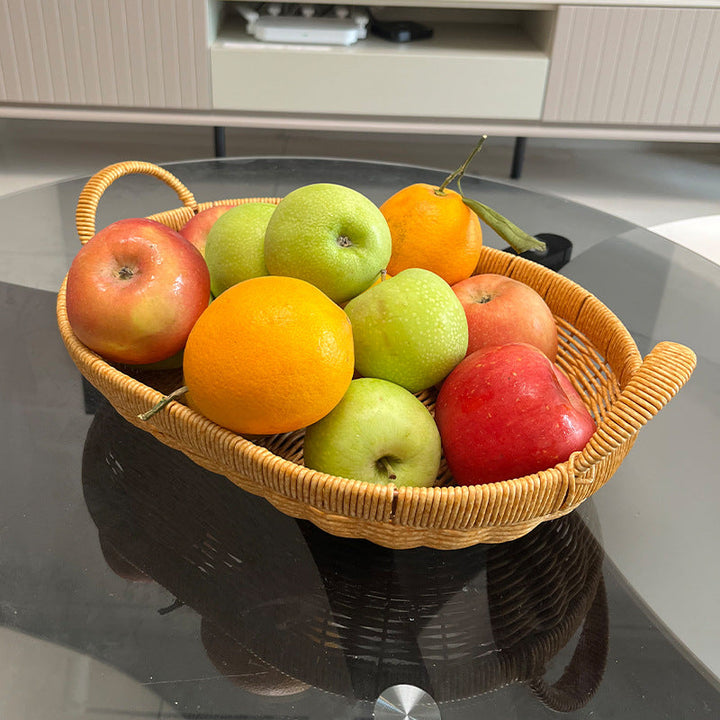 Women Oval Basket with Handles Kalsten